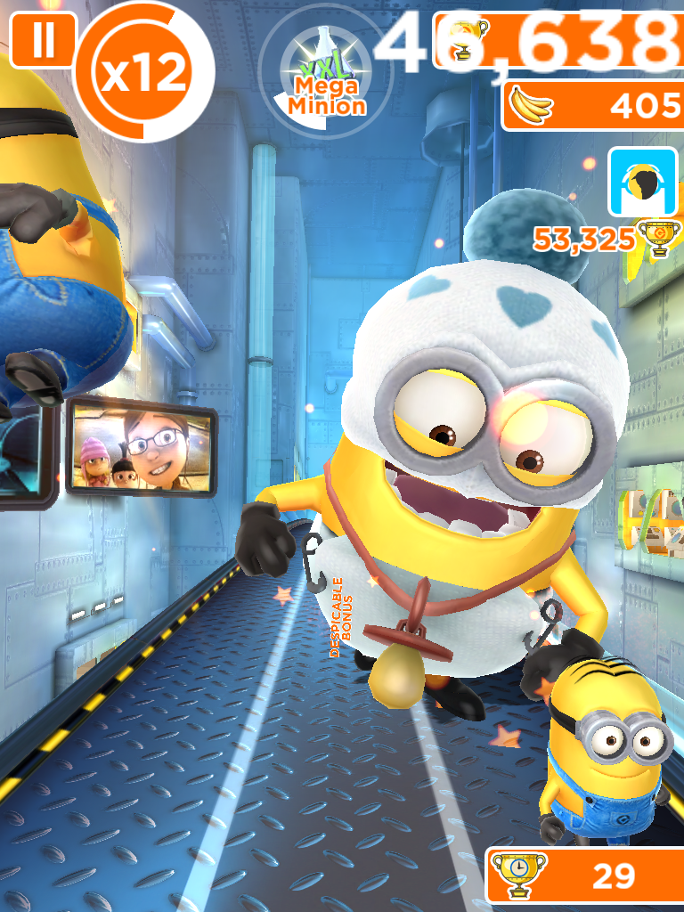 Minion Rush App Review, from a 13 part series on iPad apps by GagenGirls.com