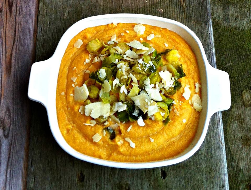 This delicious Pumpkin Spice Polenta is part of the #12DaysOf Thanksgiving at GagenGirls.com