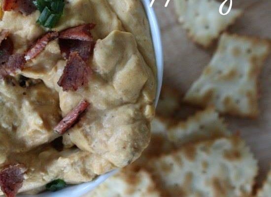 Savory Pumpkin and Bacon Dip Recipe, part of the #12DaysOf Christmas