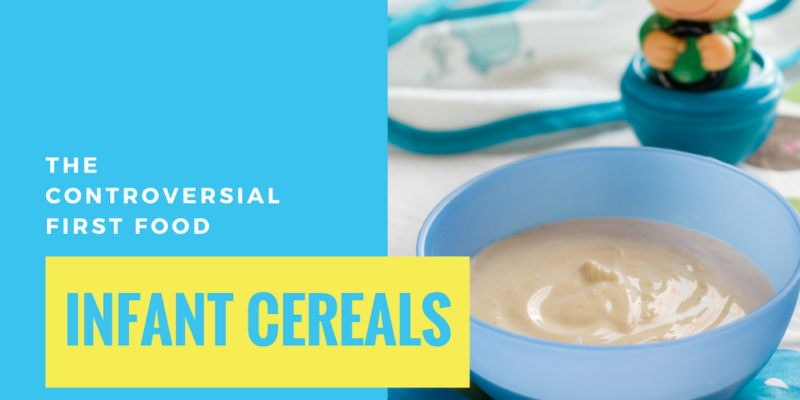 Infant cereals are a BIG point of contention among the internet moms. But why?