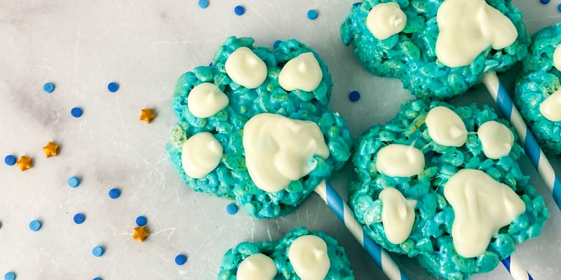 blues clues paw prints cereal pops