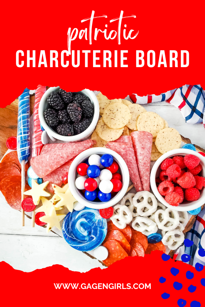 patriotic charcuterie board
