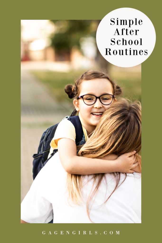 Simple After School Routines