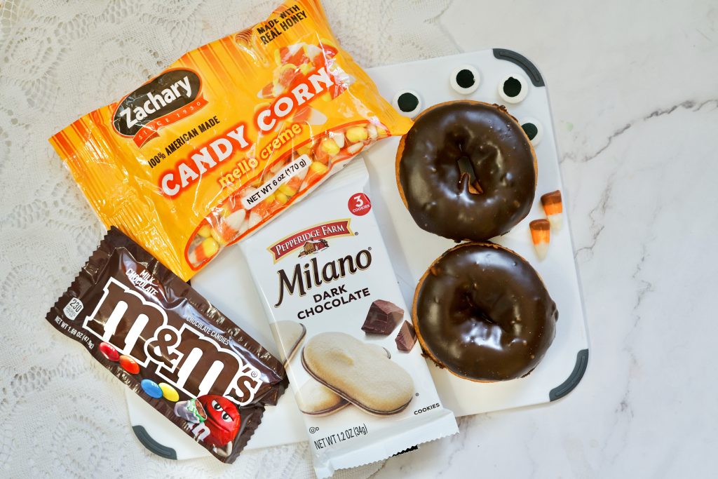 supplies needed to make cute Thanksgiving donuts