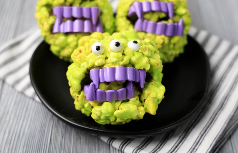 Monster Popcorn Balls