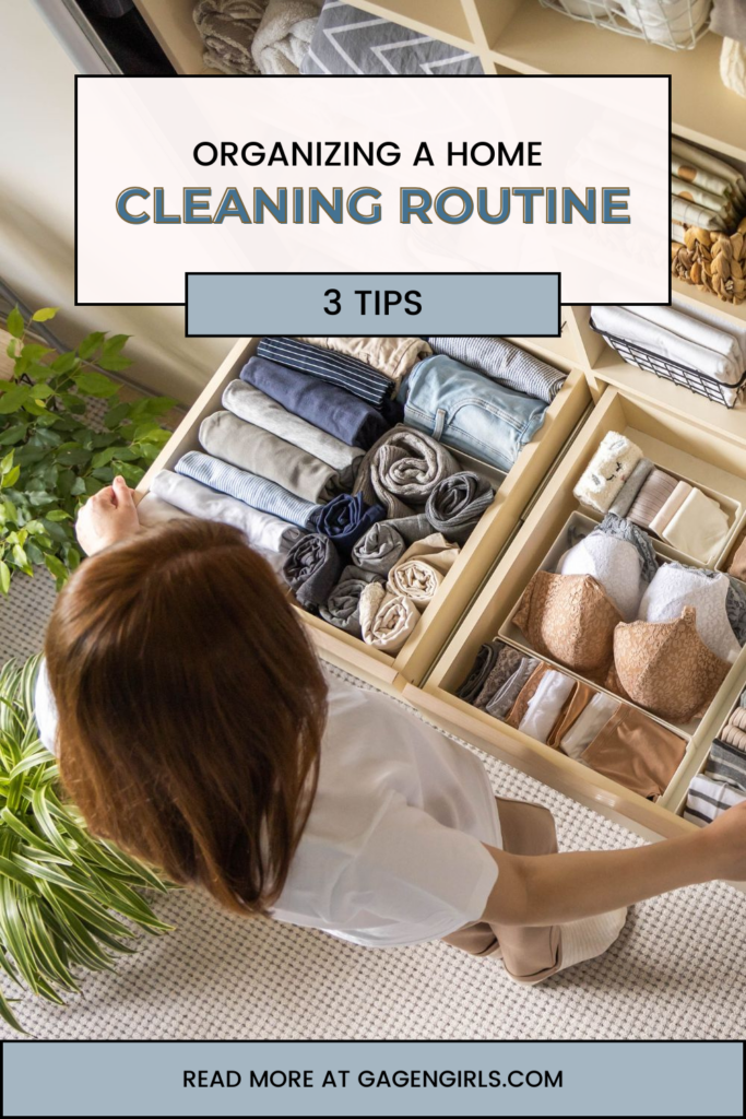 3 Tips for Organizing a Home Cleaning Routine