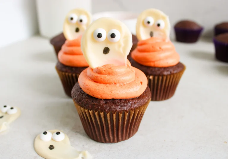 Halloween Ghost Cupcakes