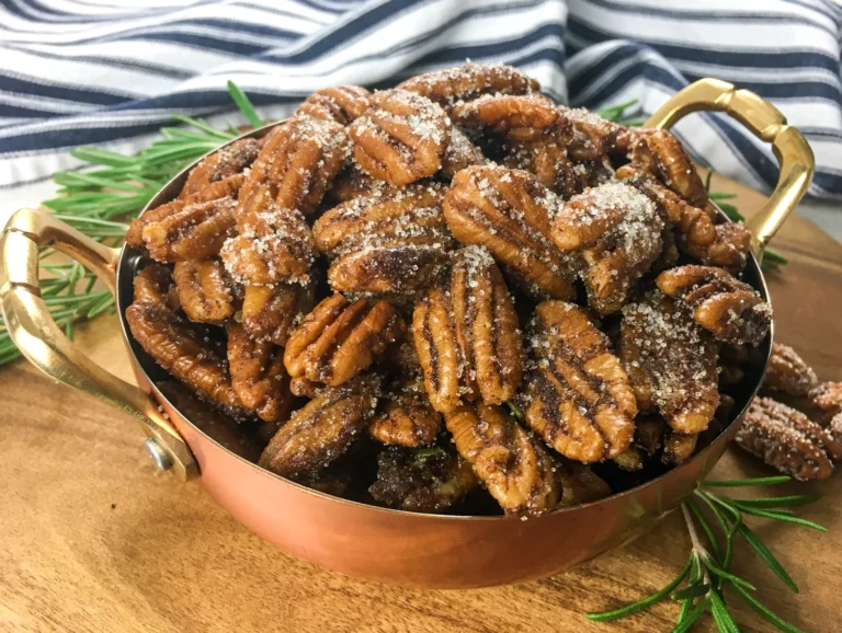 Sweet & Savory Spiced Pecans (Perfect for Snacking or Gifting)