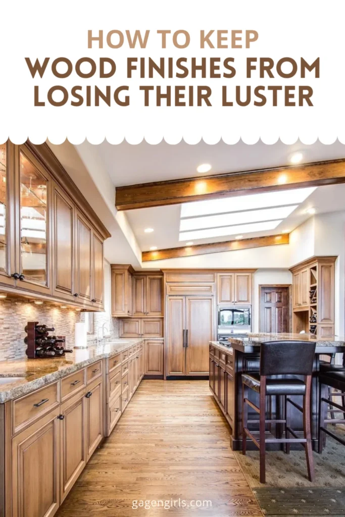 Practical tips for maintaining wood cabinets and floors so they stay polished and protected.