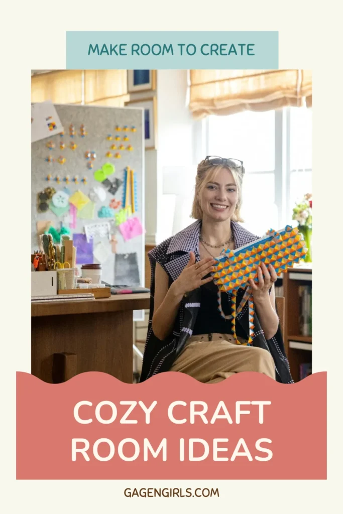 Cozy craft room ideas for creating an organized, welcoming space for crafts and creative projects